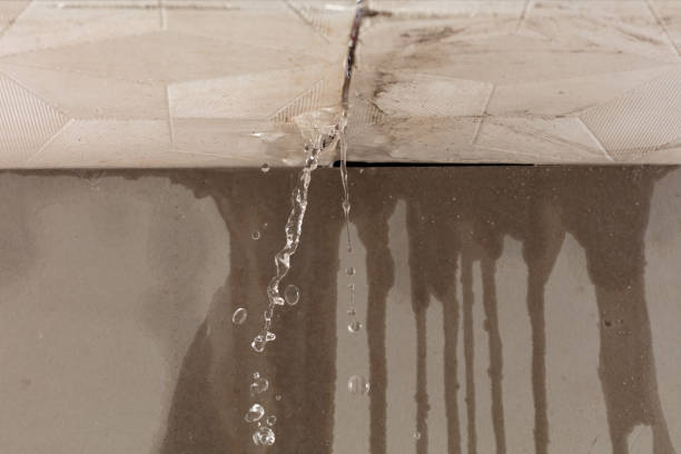 Professional Sewage Cleanup technician working in Rockwood, ME